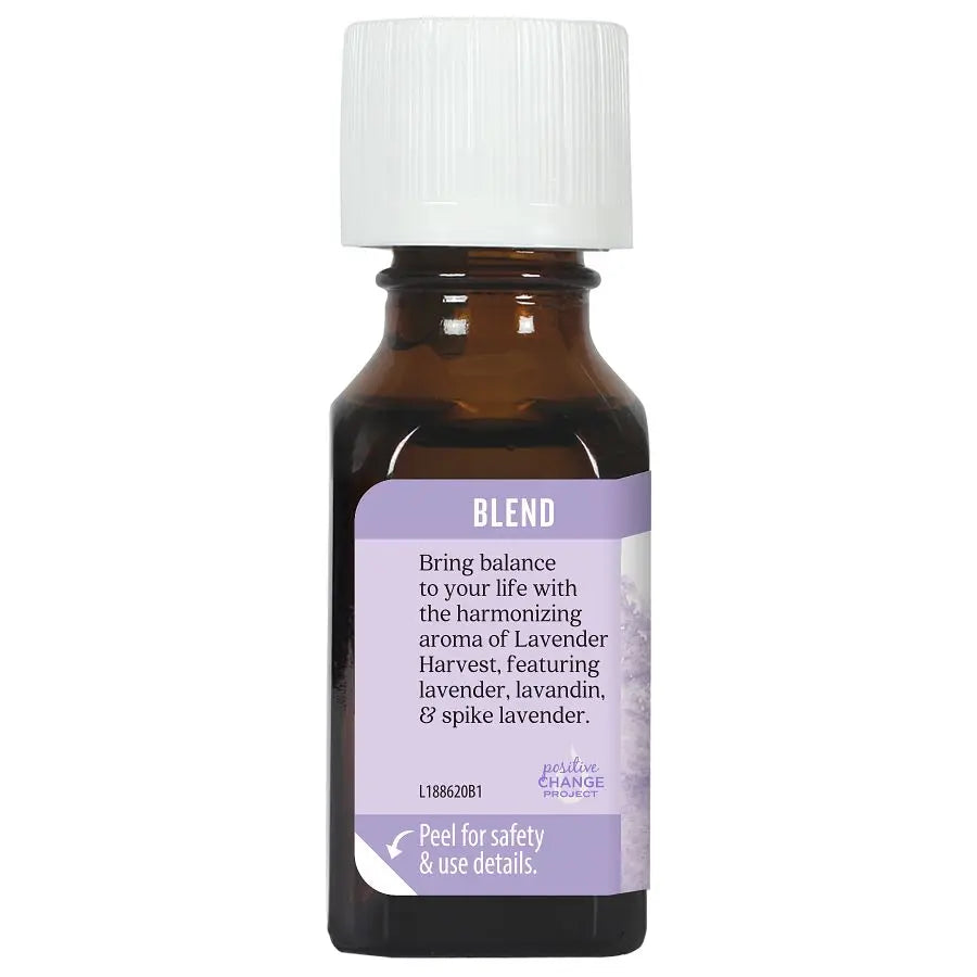 AURA CACIA LAVENDER HARVEST ESSENTIAL OIL BLEND 0.5 FL. OZ.