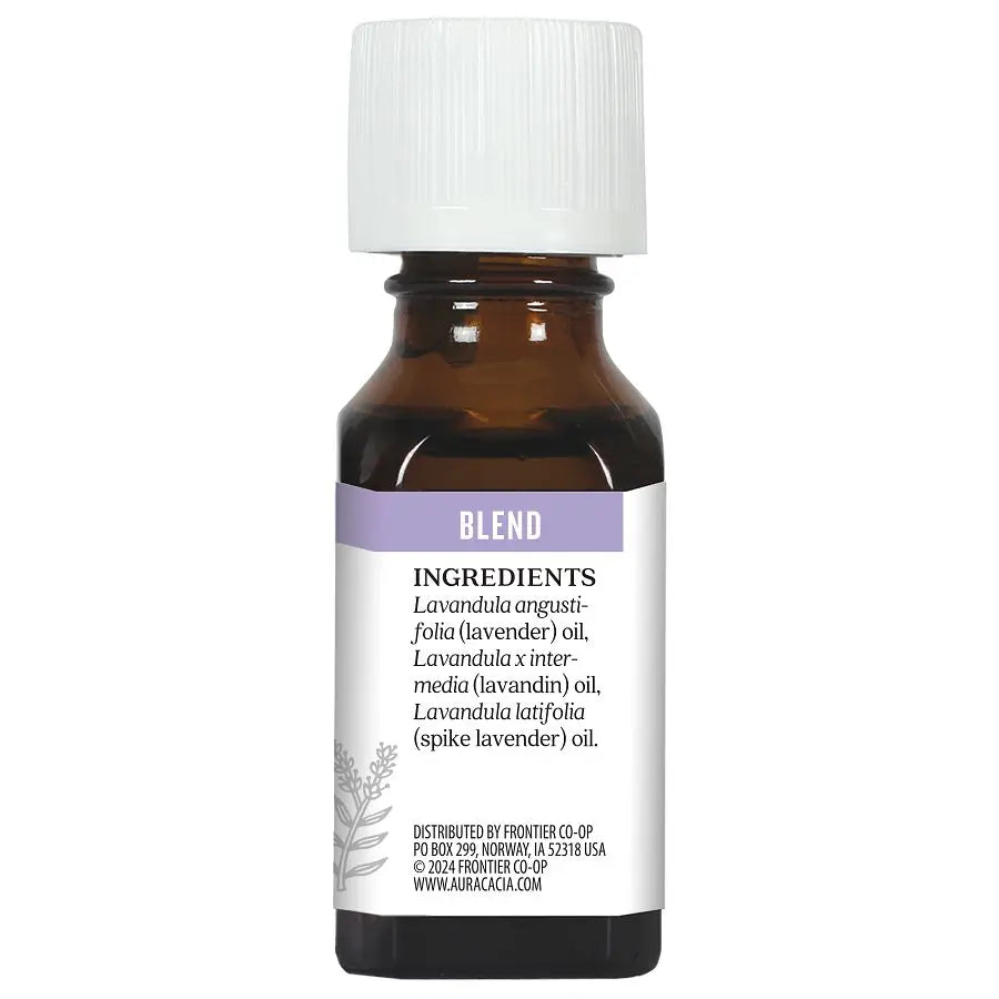 AURA CACIA LAVENDER HARVEST ESSENTIAL OIL BLEND 0.5 FL. OZ.