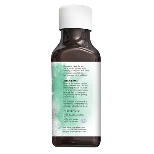 AURA CACIA CLEARING EUCALYPTUS SHOWER SALT 16 OZ