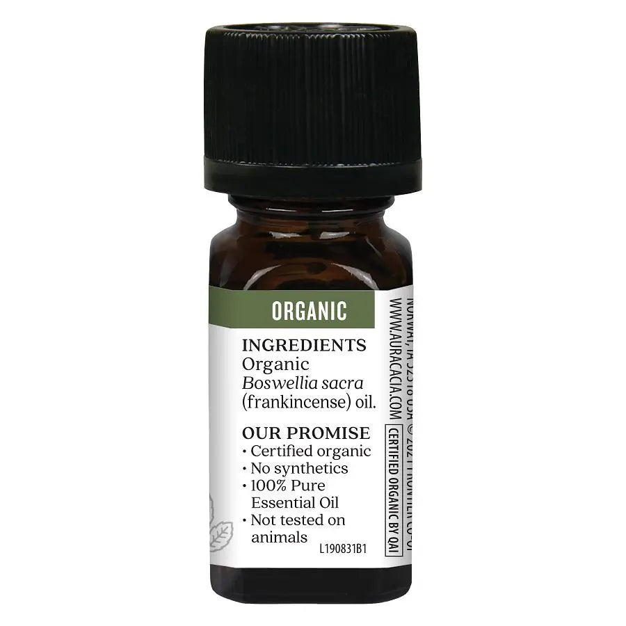Aura Cacia - Organic Essential Oil - Frankincense - .25 Fl Oz