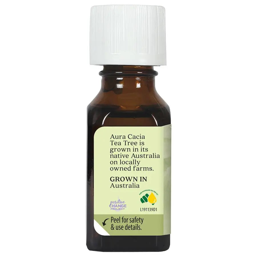 AURA CACIA TEA TREE ESSENTIAL OIL 0.5 FL. OZ.