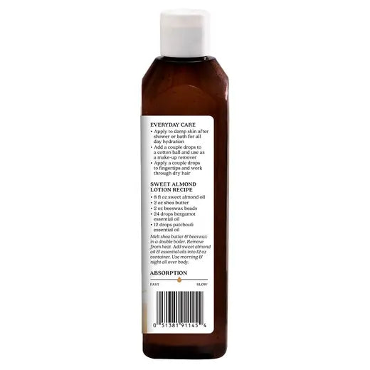 Aura Cacia Sweet Almond Oil (1x16 Oz)