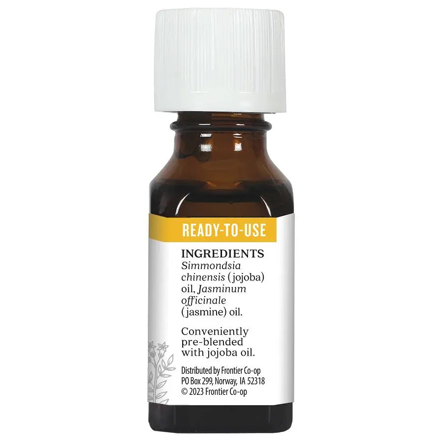 AURA CACIA JASMINE ABSOLUTE (IN JOJOBA OIL) 0.5 FL. OZ.