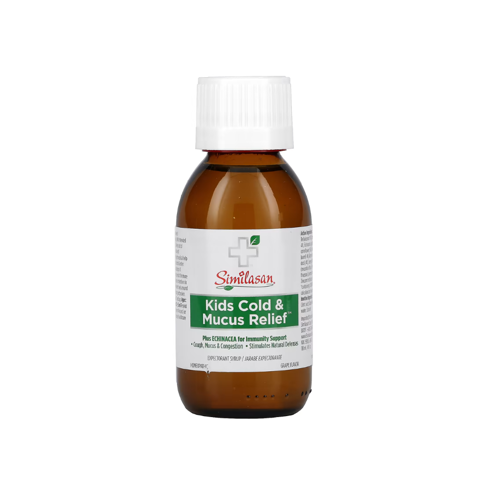 Similasan, Kids Cold & Mucus Relief, Kids 2+, Natural Grape, 4 fl oz (118 ml)