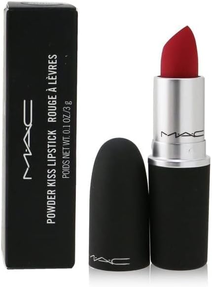 MAC Powder Kiss Lipstick by MAC, .1 oz Lipstick - 306 Shocking Revelation
