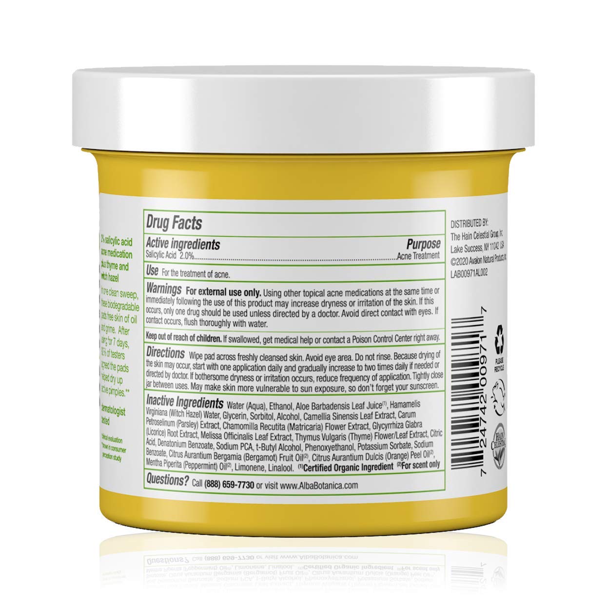 ALBA ACNEDOTE PMPL PADS ( 1 X 60 CT )