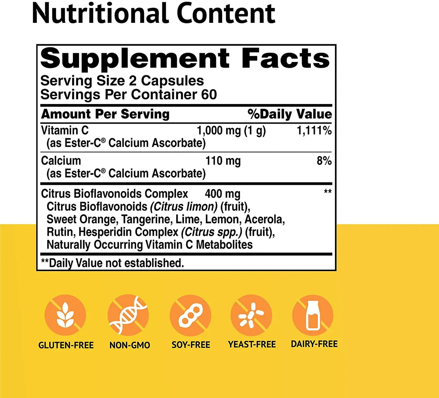 American Health Ester-C 1000 Citrus Bioflavonoids (1x120 CAP)