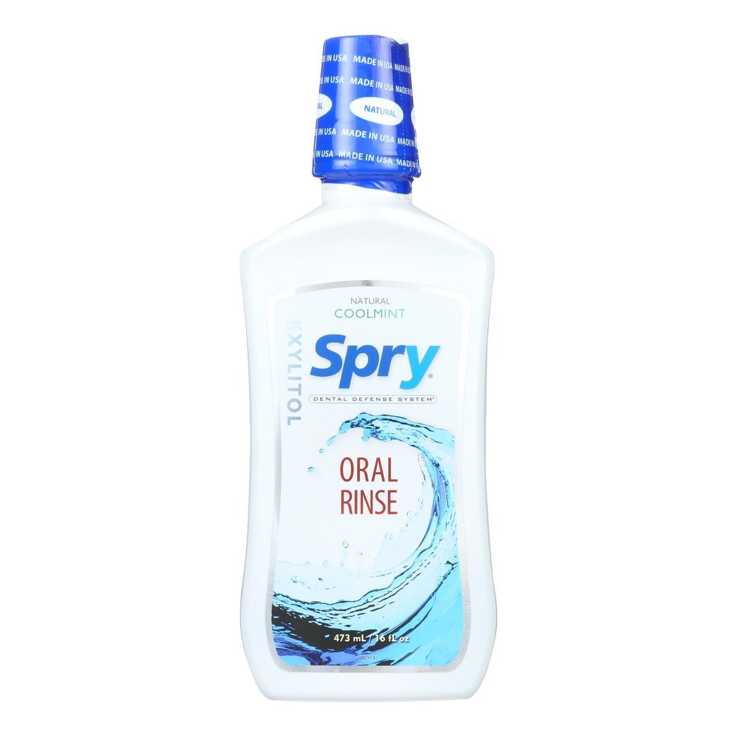 Xlear Spry Oral Rinse Cool Mint (1x16 OZ)