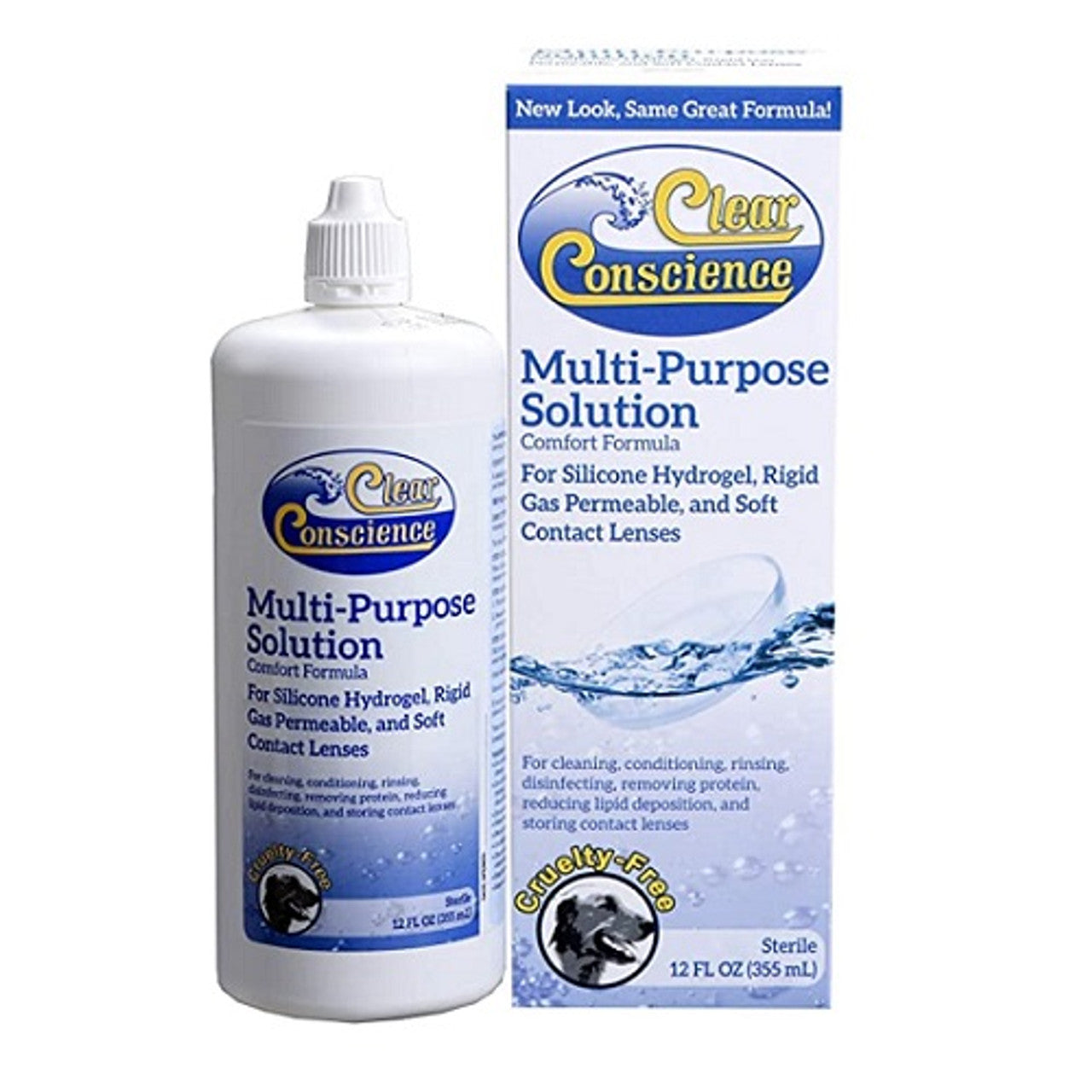 Clear Conscience Contact Solution Multi Purpose (1x12 Oz)