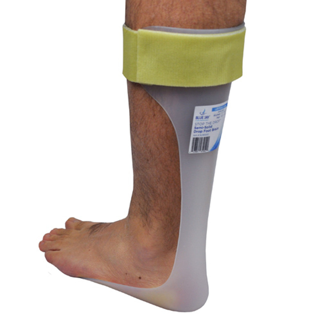 Semi-solid Ankle Foot Orthosis Drop Foot Brace Left