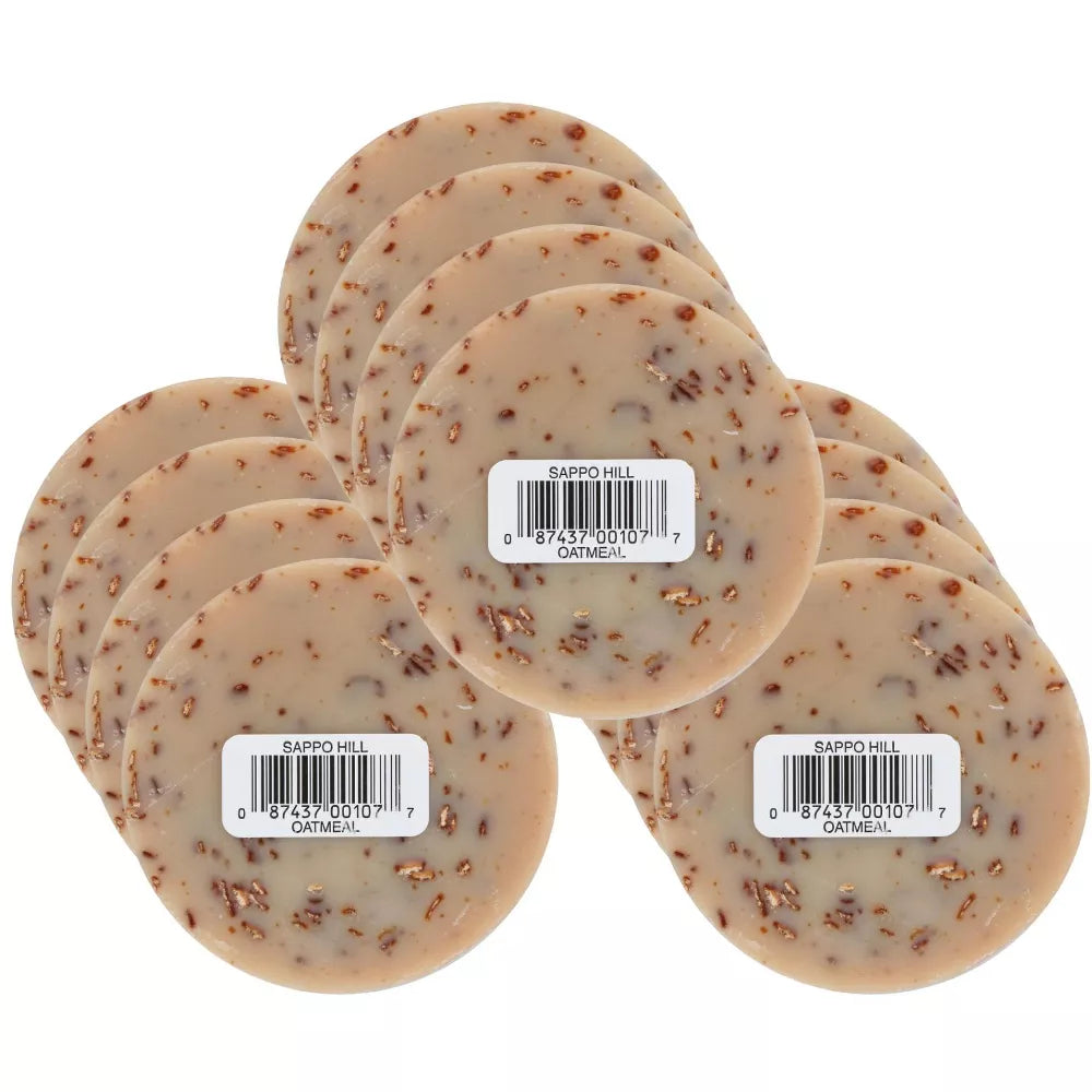 Sappo Hill Oatmeal Glycerine Cream Soap (12x3.5 Oz)