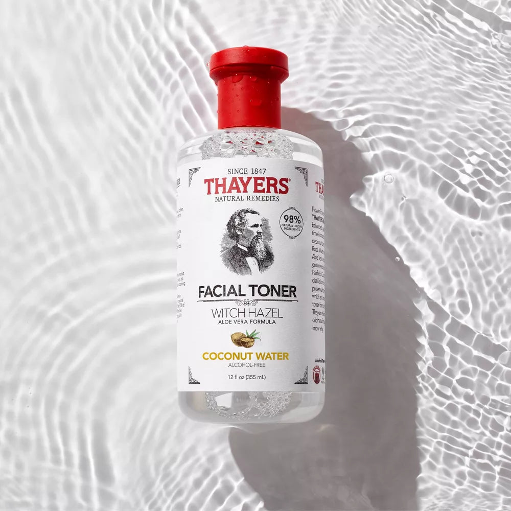 Thayers Natural Remedies Witch Hazel Alcohol Free Toner Coconut Water - 12oz