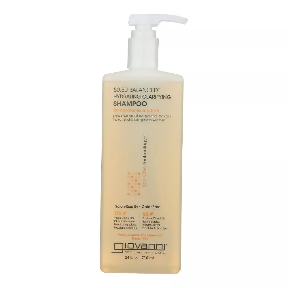 Giovanni 50:50 Balance Hydrating-Clarifying Shampoo - 24 oz