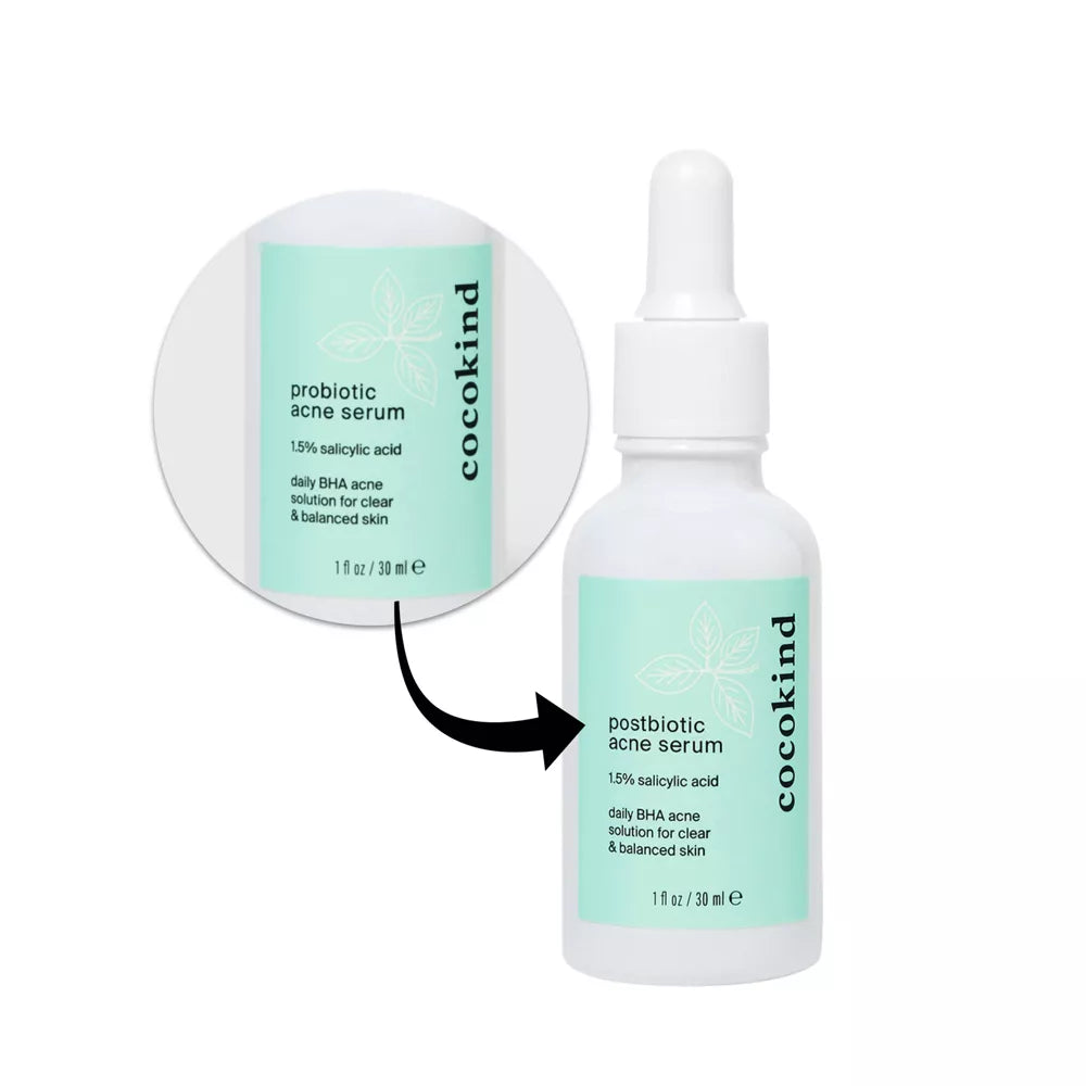 Cocokind Postbiotic Acne Serum - 1 fl oz