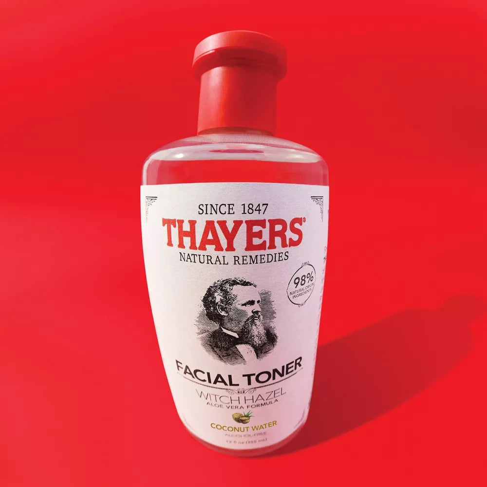 Thayers Natural Remedies Witch Hazel Alcohol Free Toner Coconut Water - 12oz