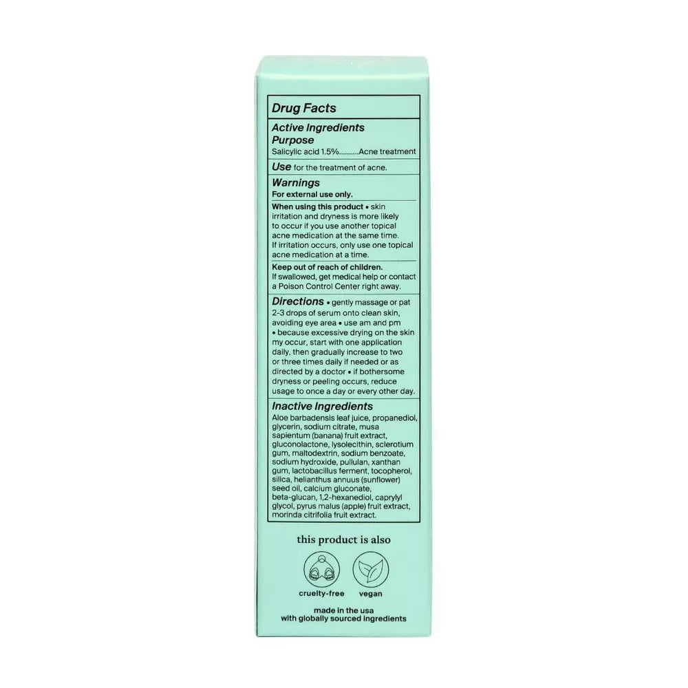 Cocokind Postbiotic Acne Serum - 1 fl oz