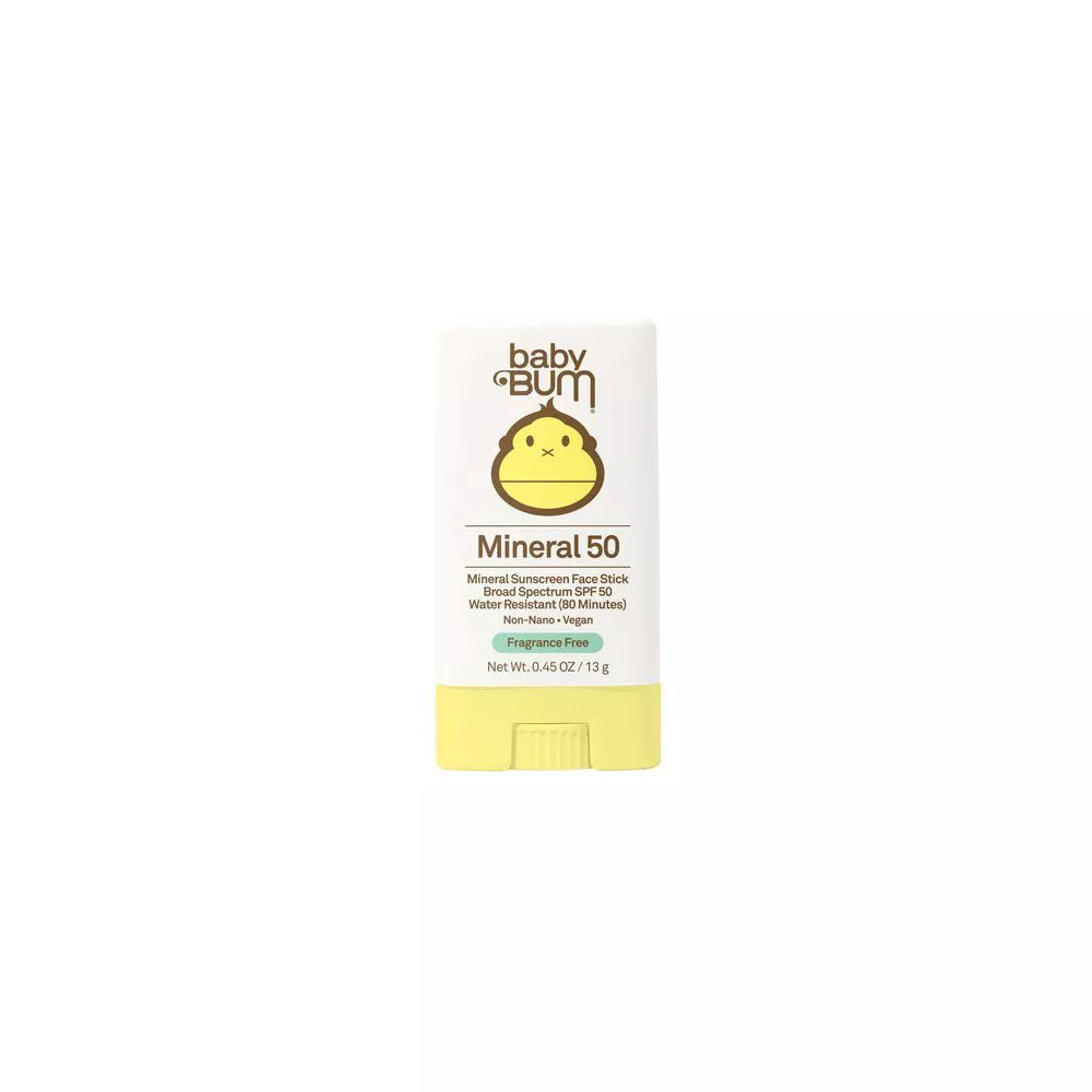 Baby Bum Mineral Sunscreen Tube, SPF 50 - 0.45oz