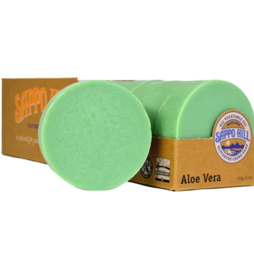 Sappo Hill Soapworks Aloe Soap (12 pack)