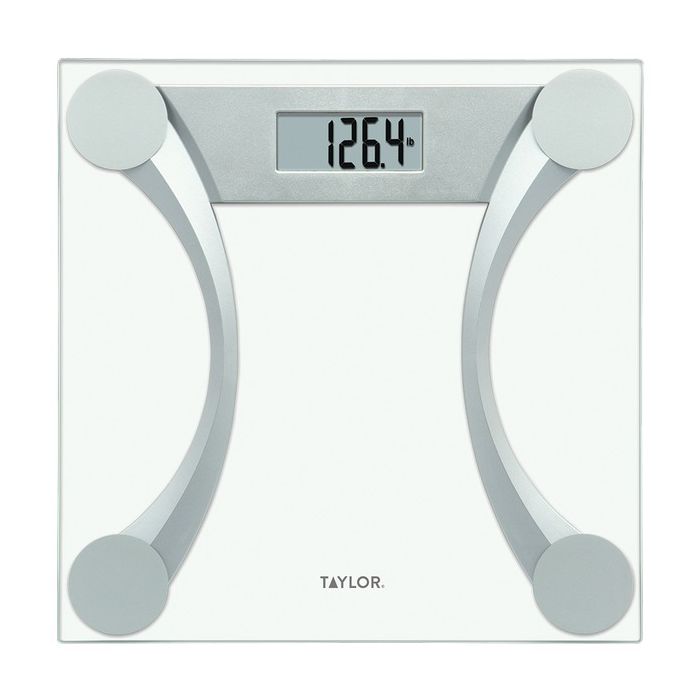 Clear Glass Digital Scale