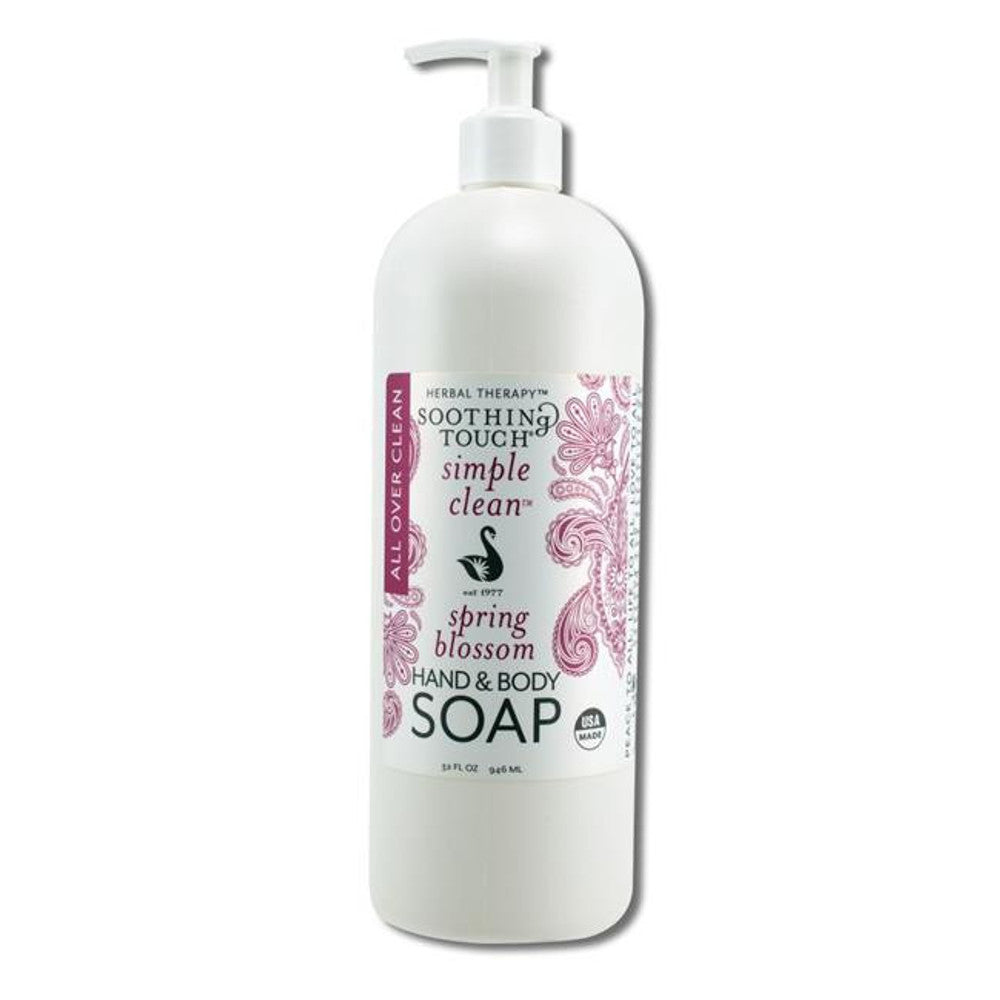Soothing Touch Hand & Body Soap Spring Blossom 32 Oz