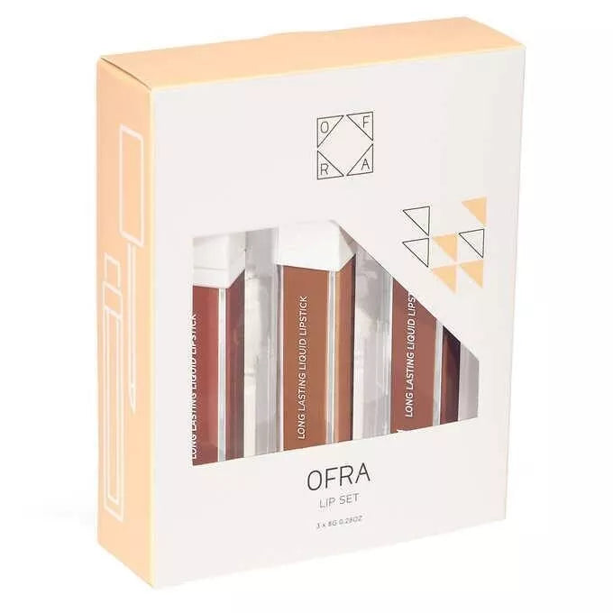 OFRA The Nudes 3 Piece Matte Liquid Lipstick Set