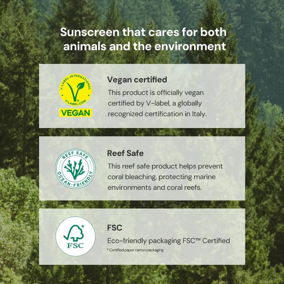 THANKYOU FARMER Sun Project Relief Sun Cream SPF50+ PA++++ (1.69oz / 50ml)