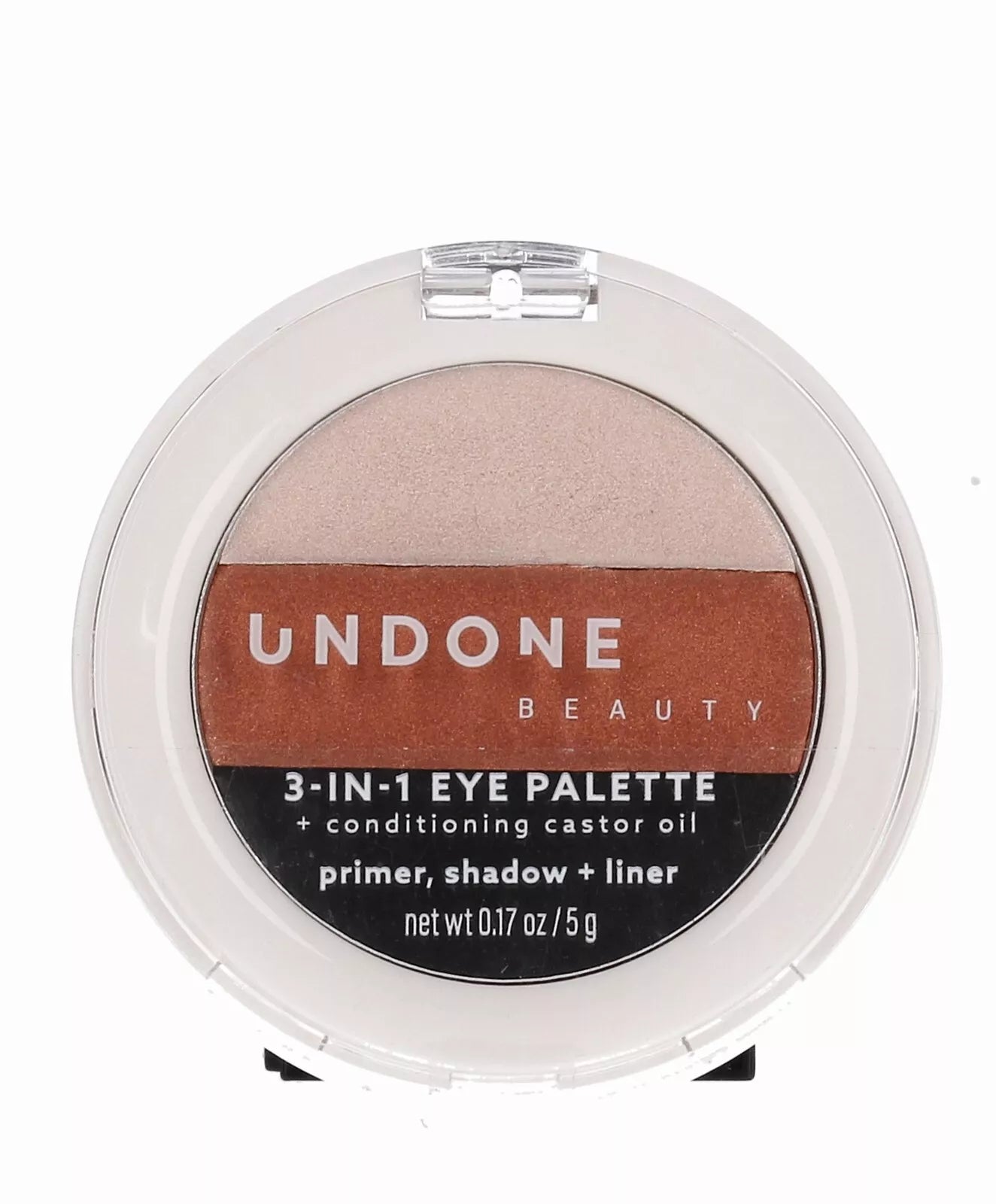 Undone Beauty 3 in 1 eye palette 630 earthling primer shadow liner 0.17oz