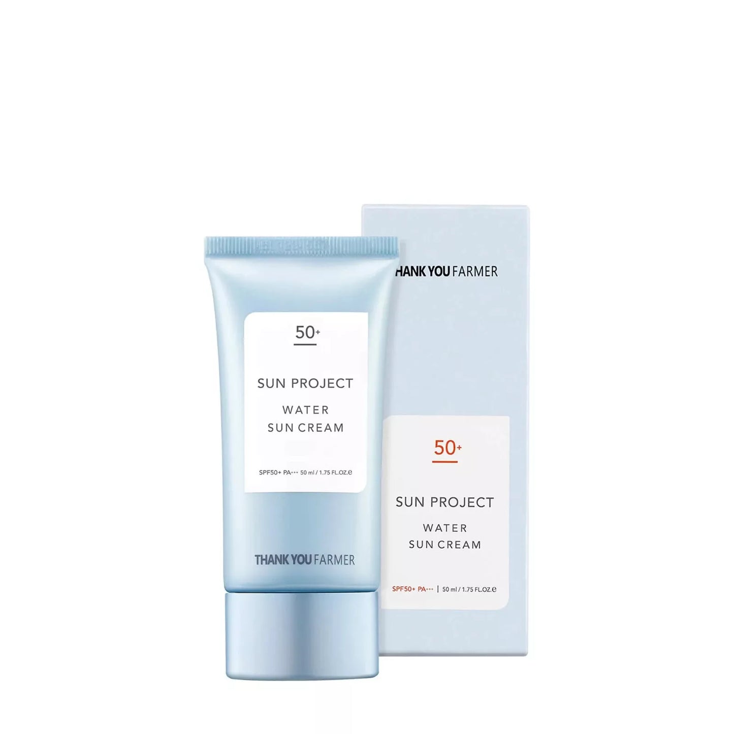 THANKYOU FARMER Sun Project Water Sun Cream SPF50+ PA+++, 1.75 Fl Oz (50ml)