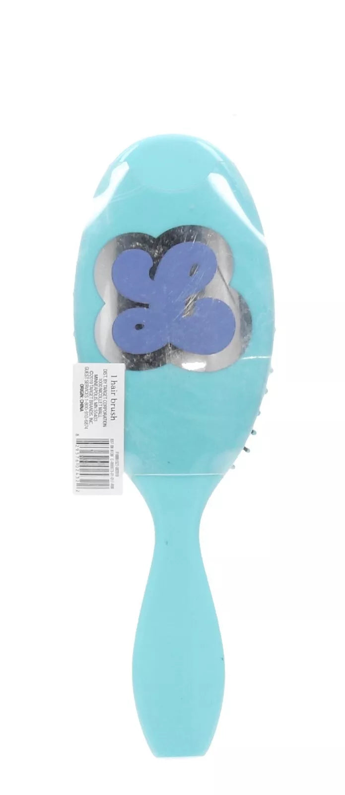 More Than Magic Teal Monogram Detangling Hair Brush (L)