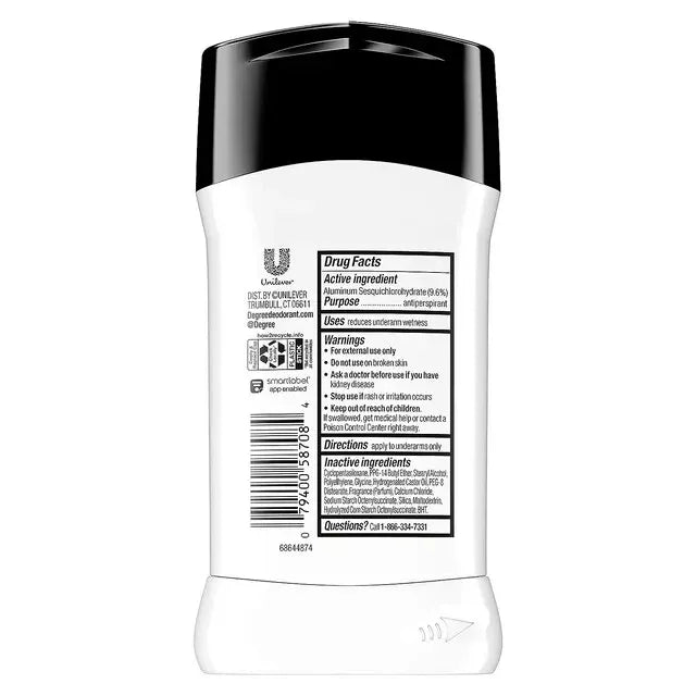 Degree Deodorant 2.7 Ounce Mens Ultra Clear Black & White (79ml)