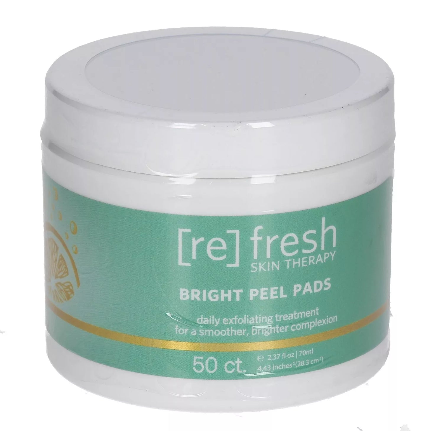 Refresh Skin Therapy Bright Peel Pads - 20 ct