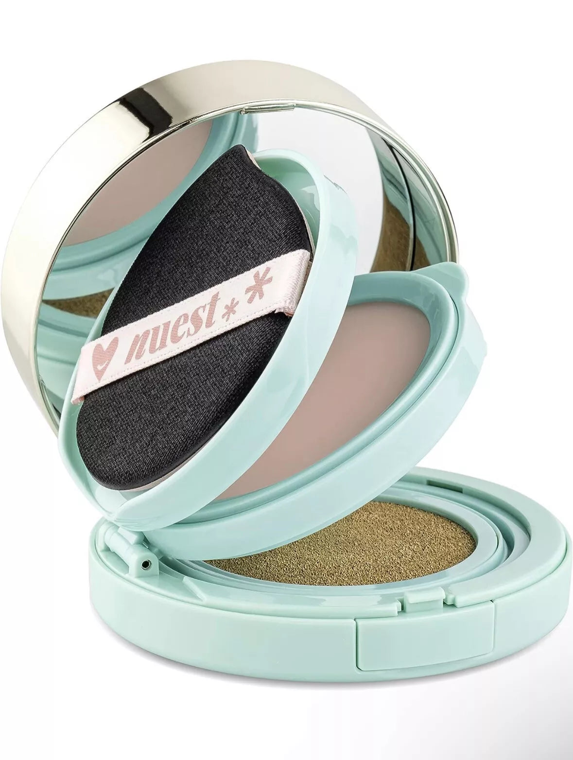 Chic2Cheek 3 Tiered Compact Primer, Foundation and Applicator (Nude Fair)