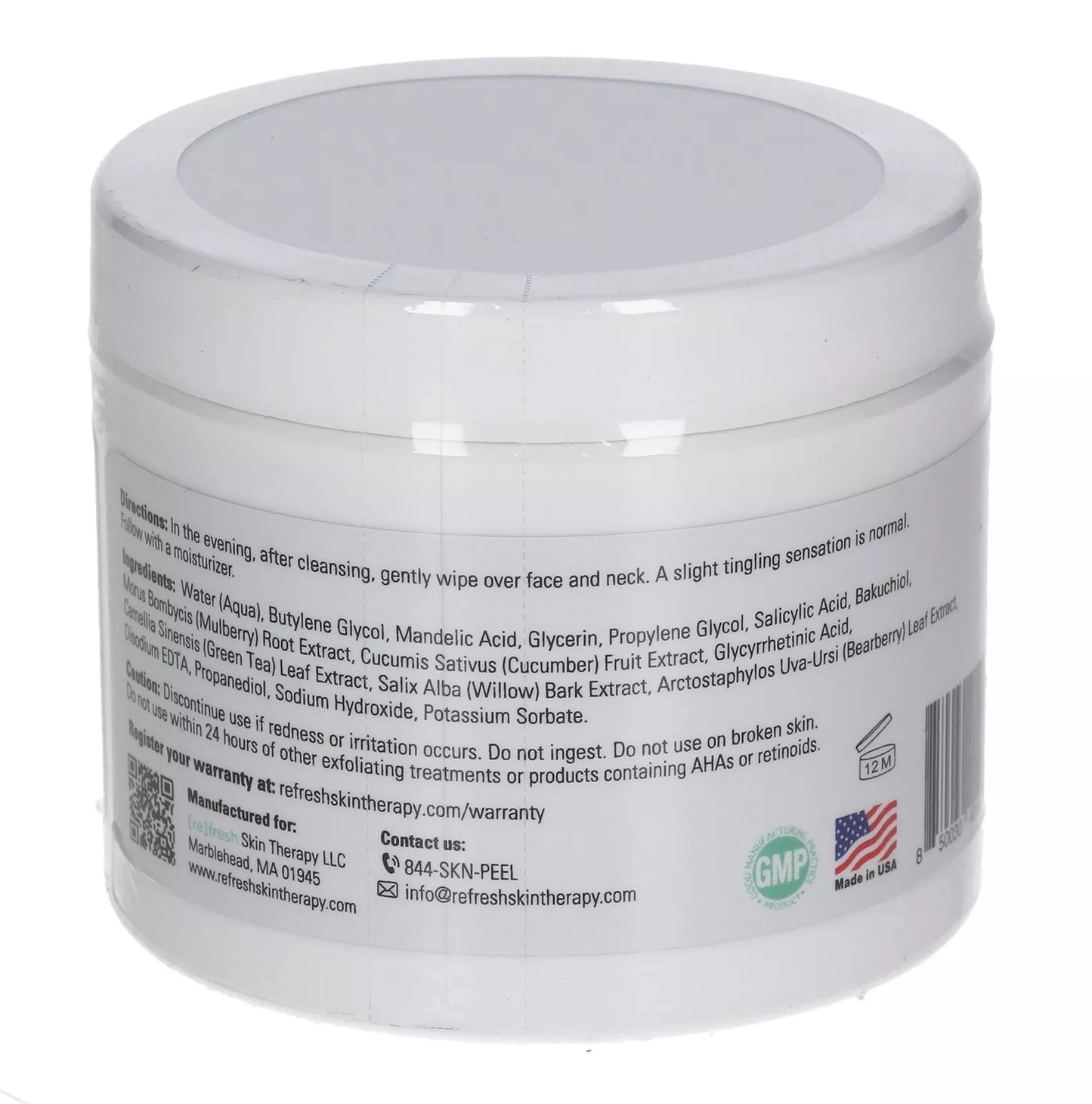 Refresh Skin Therapy Bright Peel Pads - 20 ct