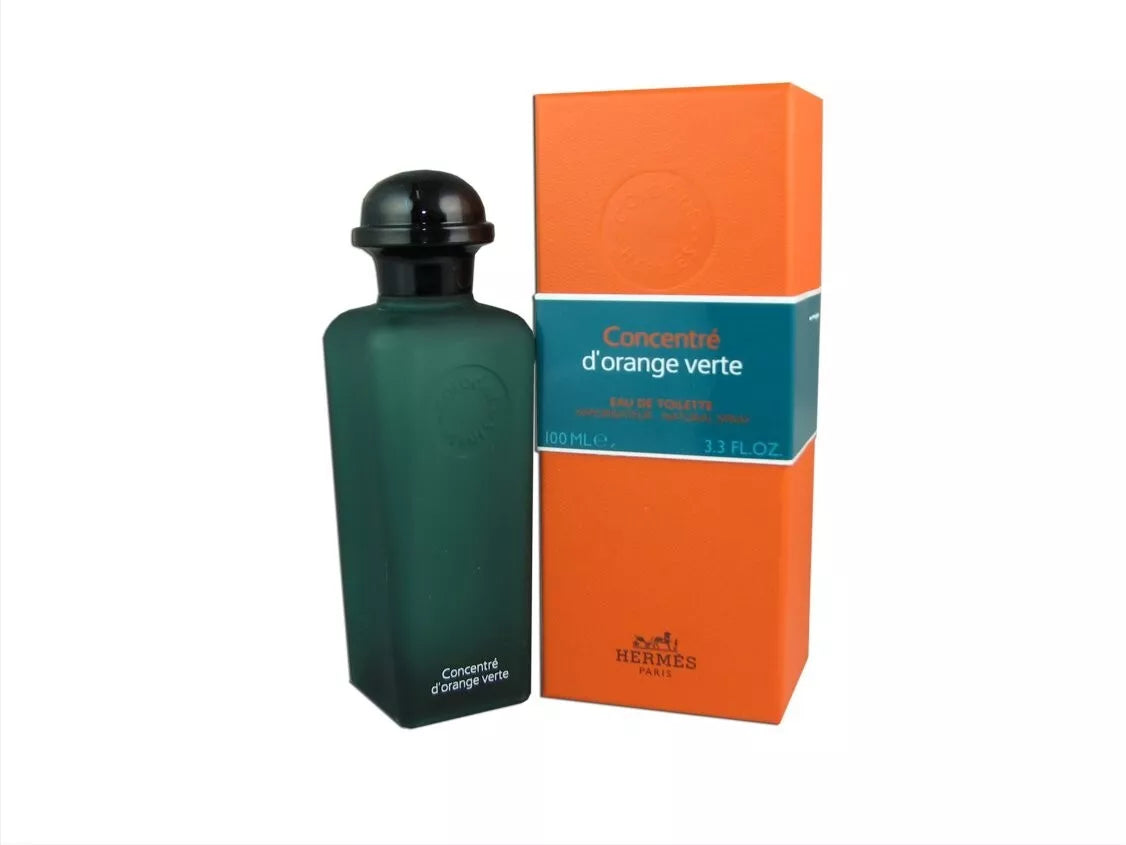 Hermes D'orange Vert Concentre by Hermes for Men. Eau De Toilette Spray 3.3-Oz