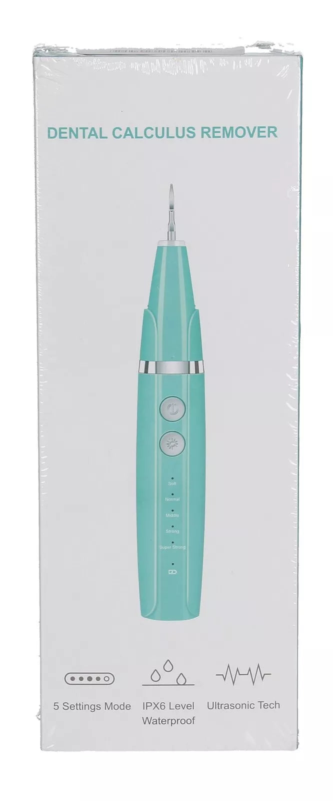 Barlisam Teeth Cleaning , Dental calculus remover, 5 settings mode (Cyan)