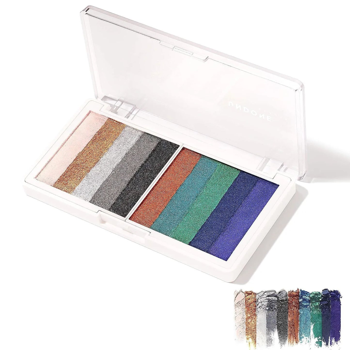 UNDONE BEAUTY Curator Eye Palette. Blendable Shadow, Highlight & Liquid Liner