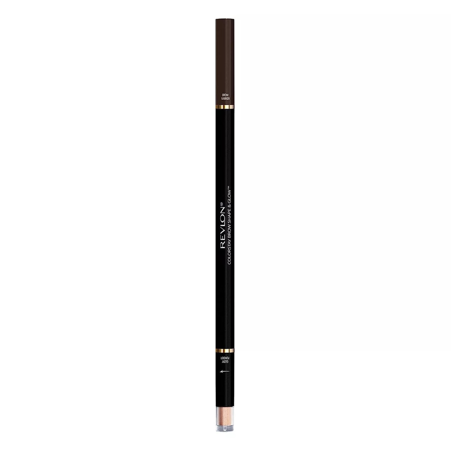 Revlon Colorstay Shape Glow Eye Brow Marker and Highlighter, Soft Black, 0.02 Oz