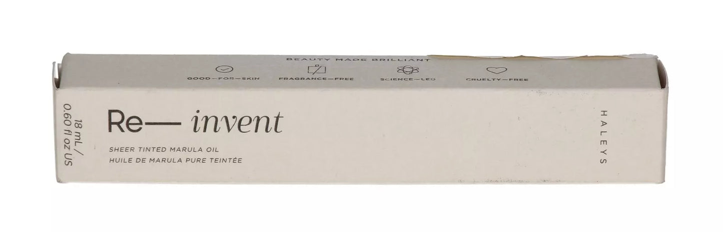 HALEYS RE-Invent Sheer Tinted Marula Oil (Light Neutral)