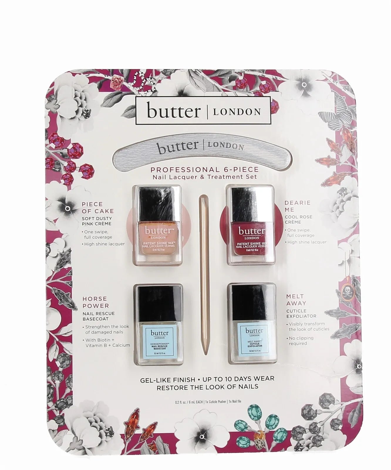 Butter London Professional 6-piece Nail Lacquer & Treatment Set