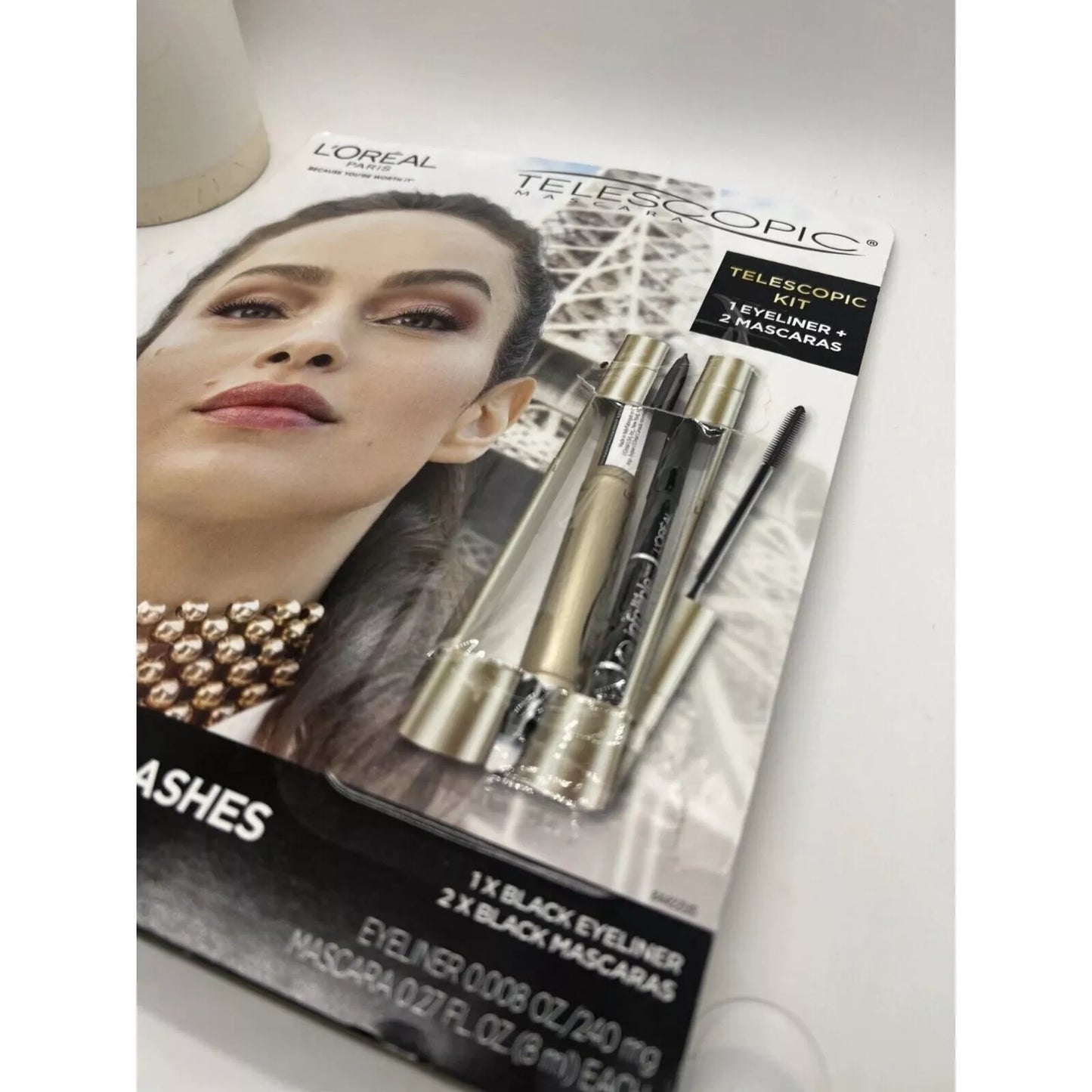 L’Oréal Telescopic Kit 2 Mascaras + 1 Eyeliner Black