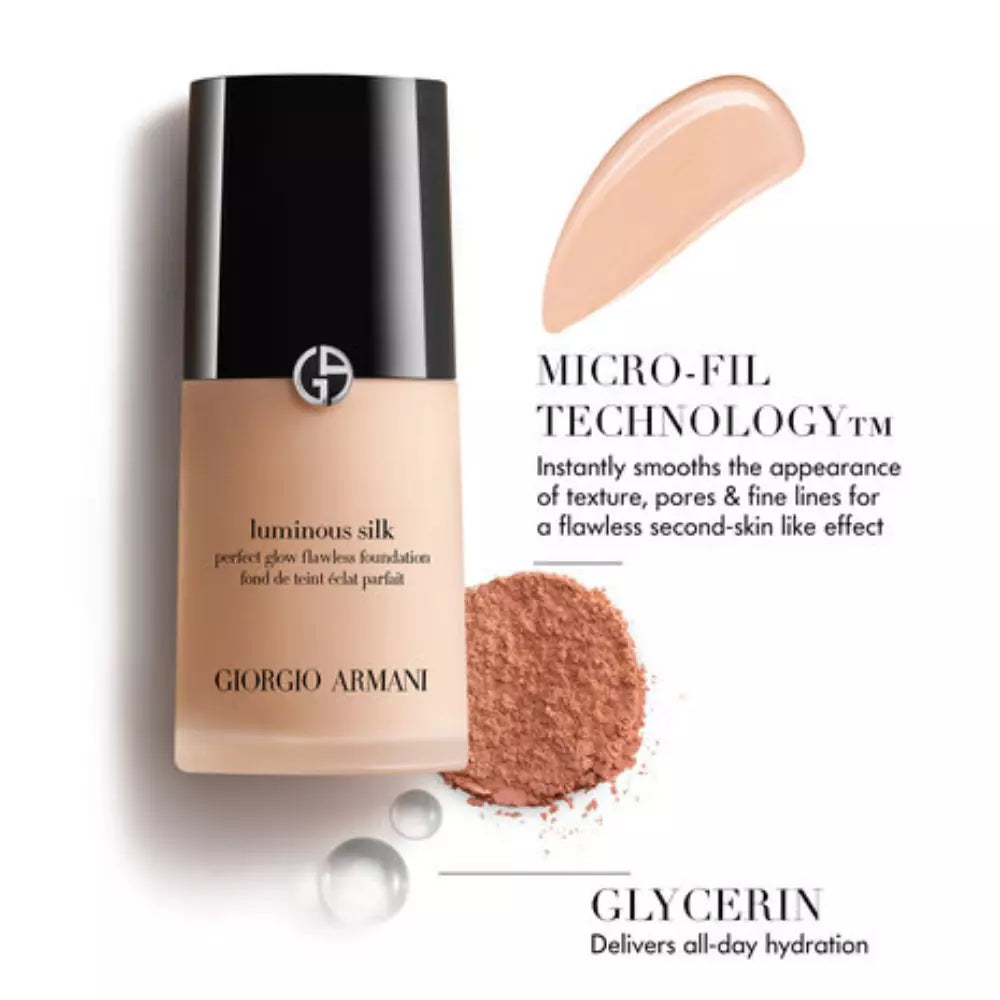 Giorgio Armani Luminous Silk Foundation, No. 7 Tan, 1 Ounce