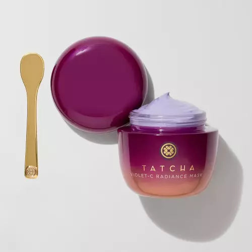 TATCHA The Violet-C Radiance Mask: Creamy Firming Mask with Vitamin C