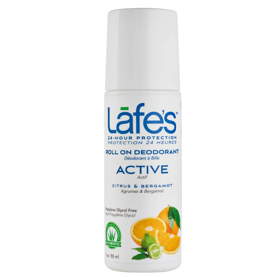 Lafe's Roll-On Deodorant Active (1x2.5 OZ)