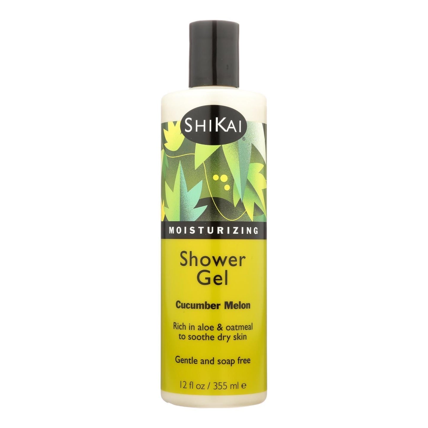 Shakai Cucumber Melon Shower Gel, 12 oz.
