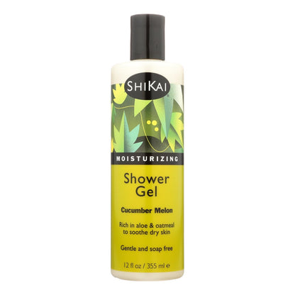 Shakai Cucumber Melon Shower Gel, 12 oz.