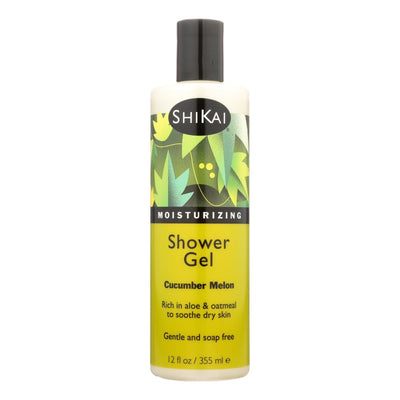 Shakai Cucumber Melon Shower Gel, 12 oz.