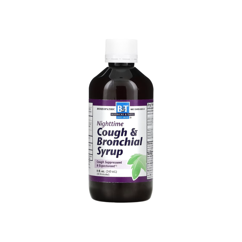 Boericke & Tafel Nighttime Cough & Bronchial Syrup (1x8 Oz)