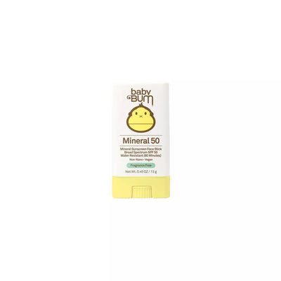 Baby Bum Mineral Sunscreen Tube, SPF 50 - 0.45oz