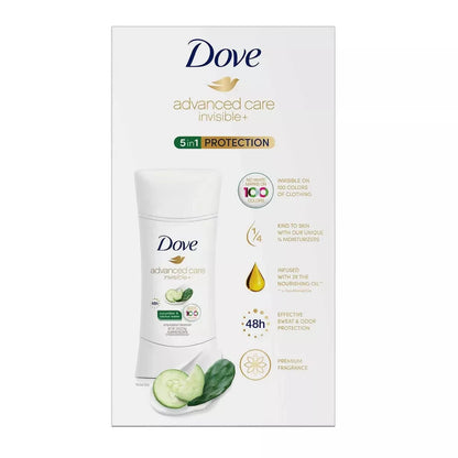 Dove Advanced Care Invisible+ Antiperspirant Deodorant Stick 4pack